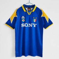 Camisola Juventus Retro Equipamento Segundo 1995-1996 Manga Curta